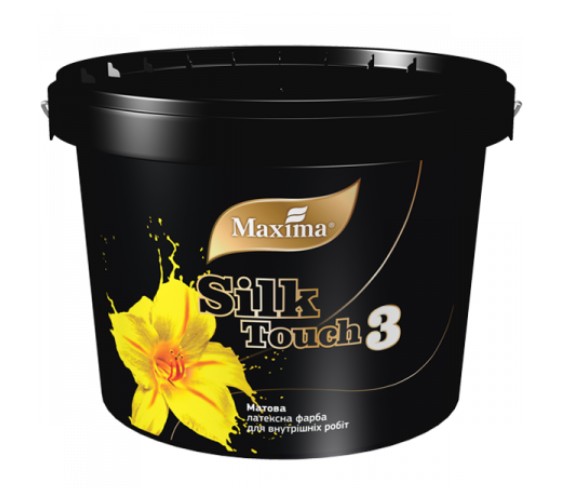 Матова латексна фарба "Silk Touch 3" ТМ "Maxima" -3 кг